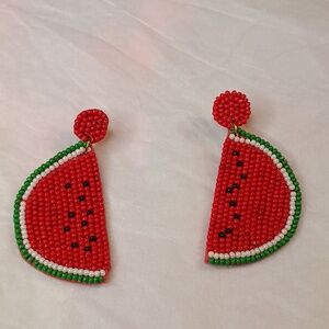 Handmade Watermelon 🍉 earrings